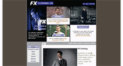 Desktop Screenshot of fxclothing.ie